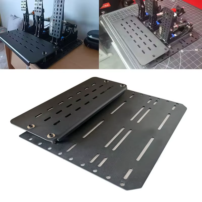 Station de simulateur de conduite Sim Racing Auto Pc pédales voiture Simulation volant plate-forme jeux de course vent Cockpit pédale pièces de mouvement
