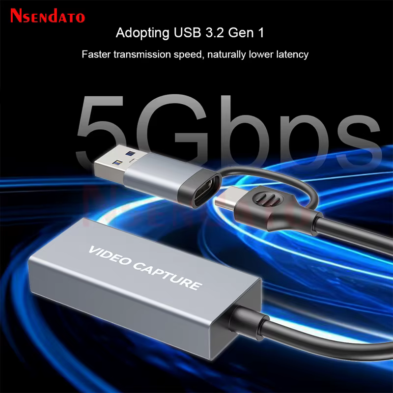 Carte de capture vidéo HDMI 4K Ezcap370M CamLink U3 USB2.0 USB3.0 USB-C Gen 1