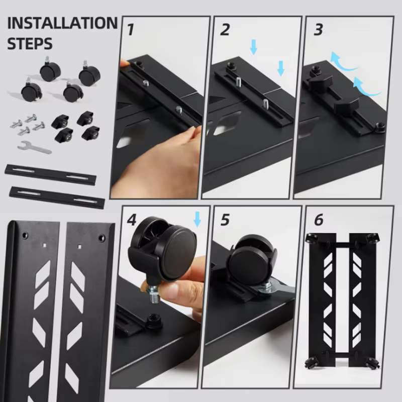 Support pour tour d'ordinateur compatible avec la plupart des PC pour le bureau à domicile