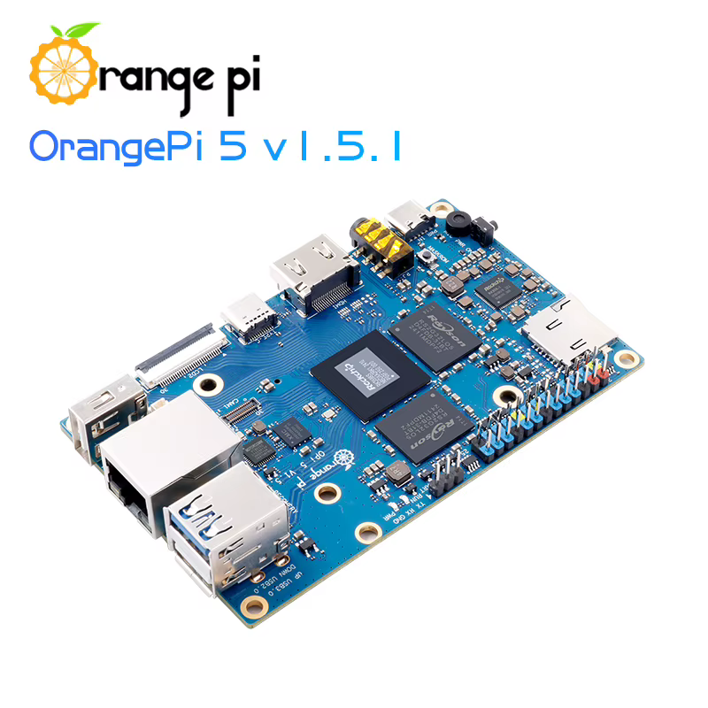 Orange Pi 5 8GB V1.5.1 RK3588S LPDDR5 Ordinateur monocarte