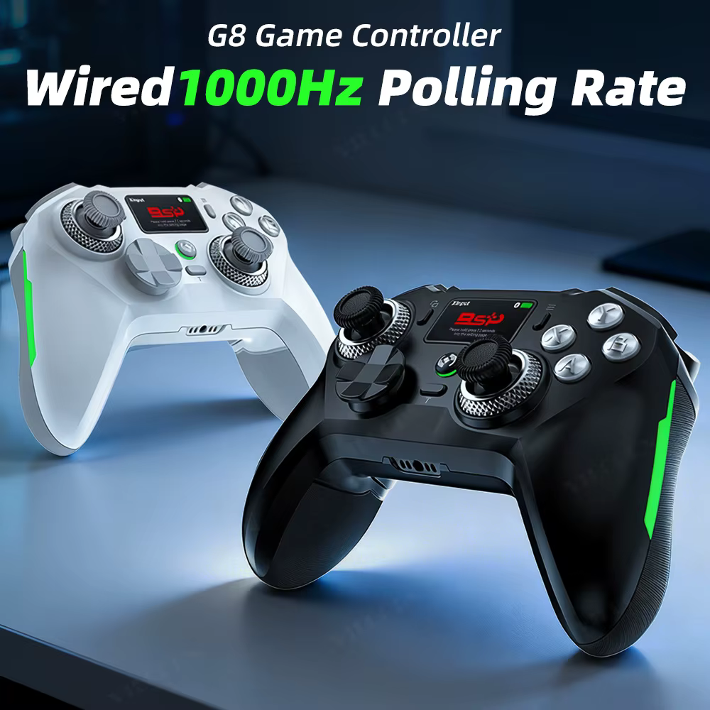 Manette de jeu sans fil pour PC/Console Switch OLED/Lite avec écran interactif