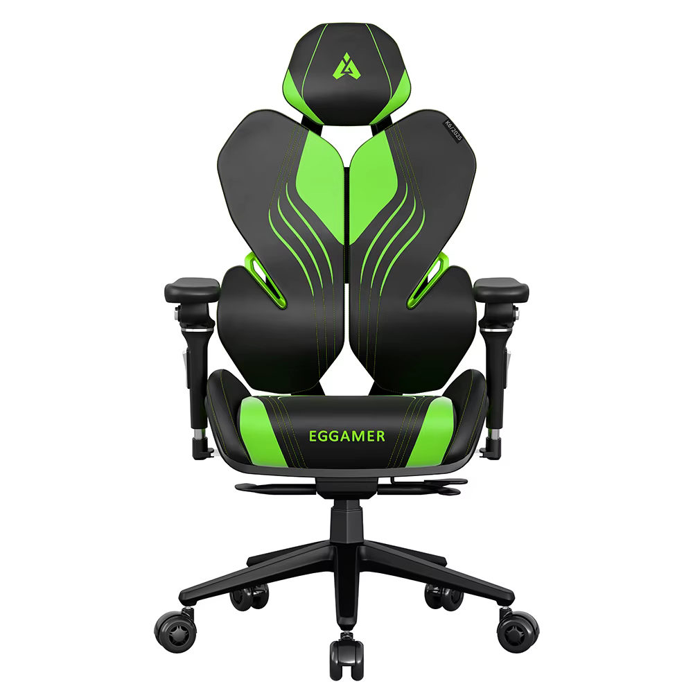 Chaise de jeu ergonomique pivotante en cuir de haute qualité avec fonctions de refroidissement