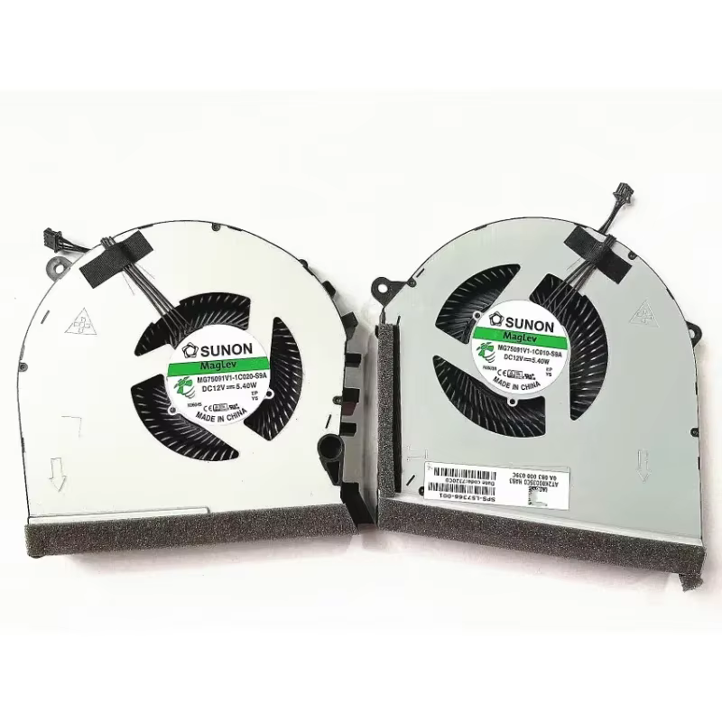 NOUVEAU Ventilateur CPU GPU pour HP OMEN 17-CB TPN-C144 GTX MG75091V1-1C020-S9A MG75091V1-1C010-S9A