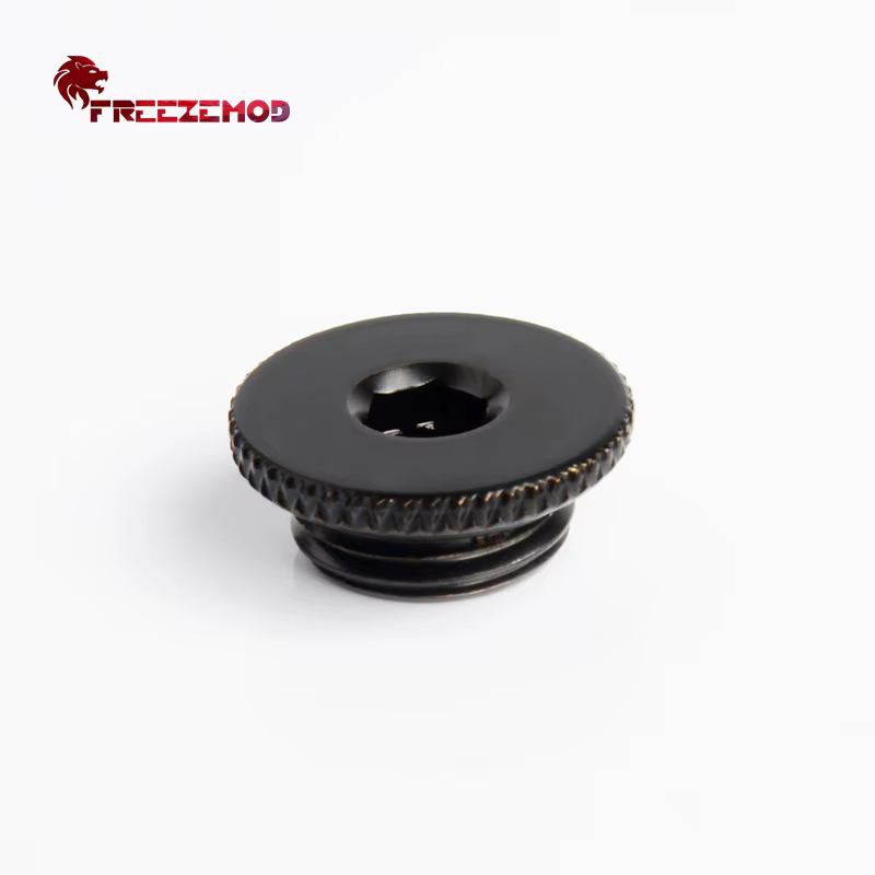 Freezemod PC refroidissement par eau Anti-fuite bouchon d'arrêt HDT-LLJ 1/4 "filetage externe 8mm épaisseur totale