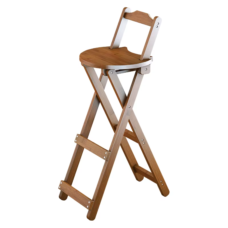 Petite chaise de salle à manger en bambou, tabouret d'art pliable, chaise de Bar multifonctionnelle, Simple et Stable, tabouret haut