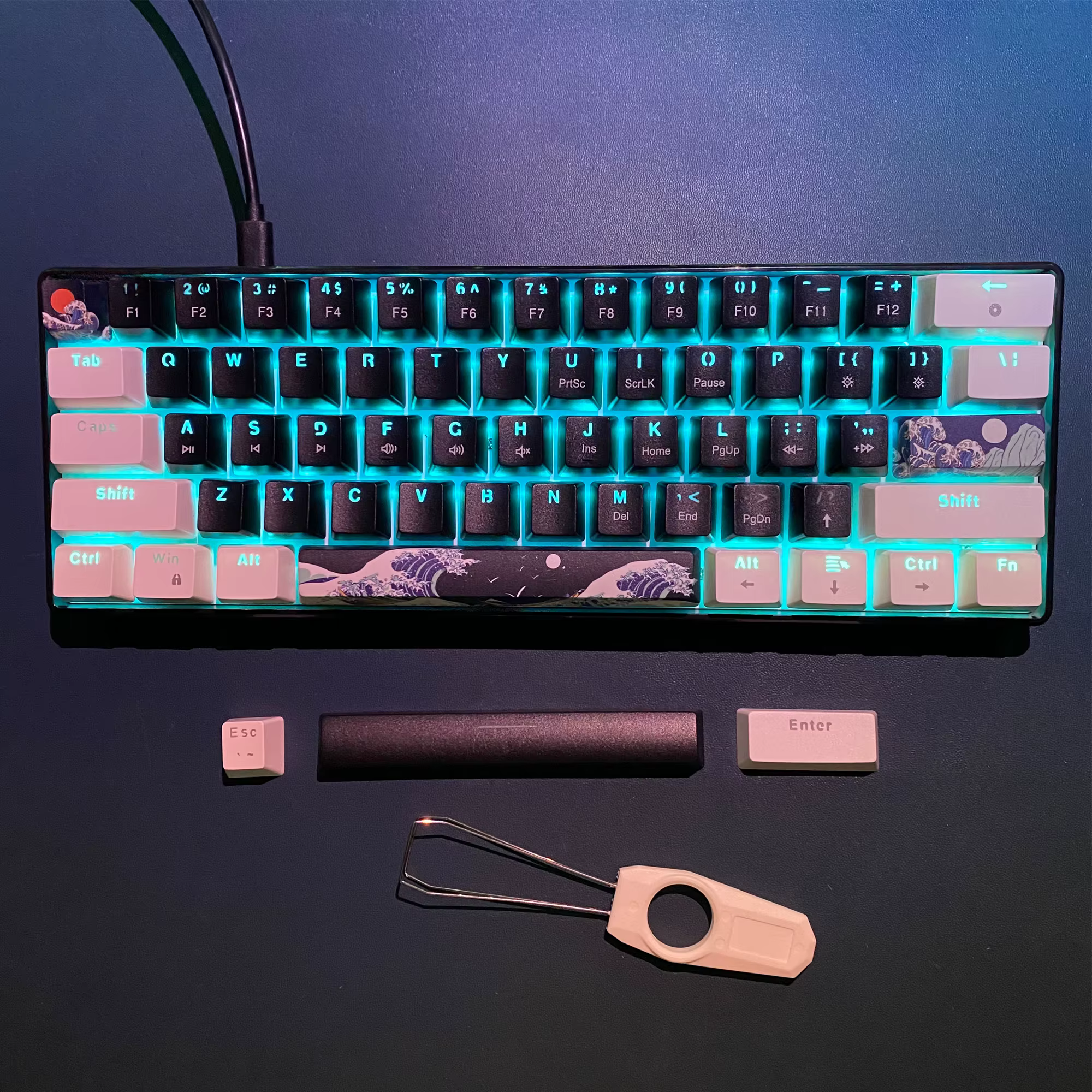 Clavier mécanique de jeu 60% Ultra Compact