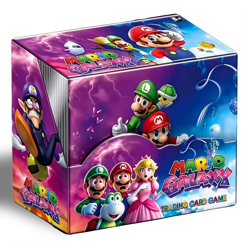 Nouvelles cartes de jeu Mario Bros, 36 pièces, collection de cartes à collectionner Super Mario, figurine, booster pack anglais, jouet de combat, cadeau