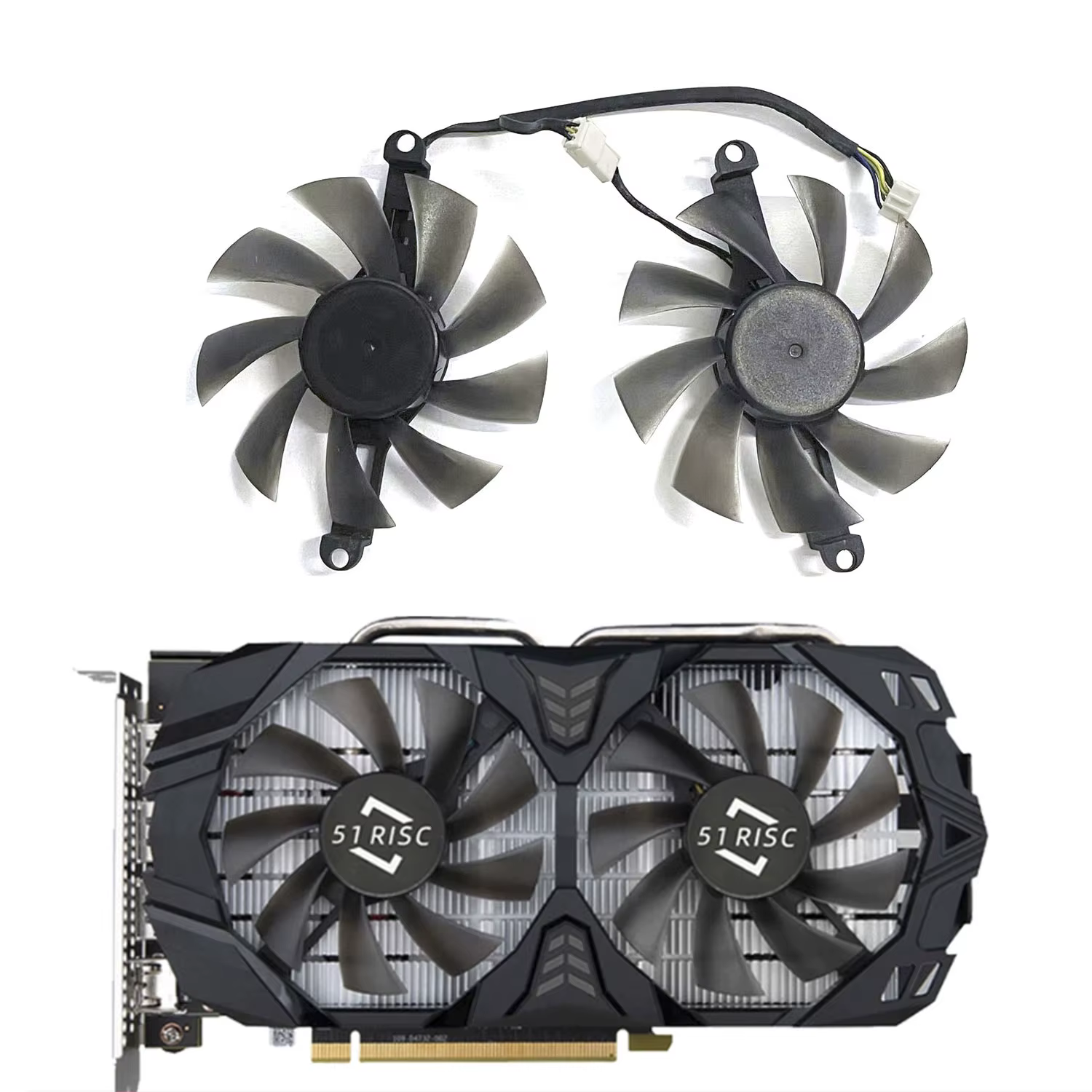 Ventilateur de carte graphique 51RISC AMD RX 580 8G 256Bit 2048SP