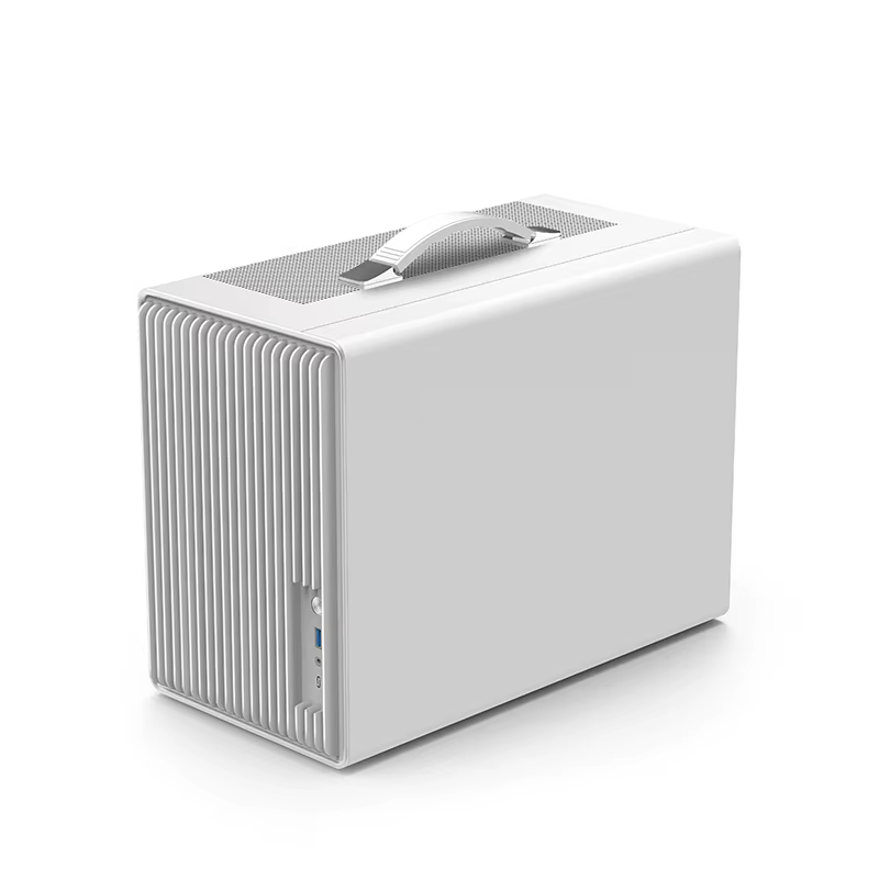 Boîtier d'ordinateur portable de bureau Power Train X-GAMERX P40 Mesh Mini PC de jeu compact MATX prêt à l'emploi