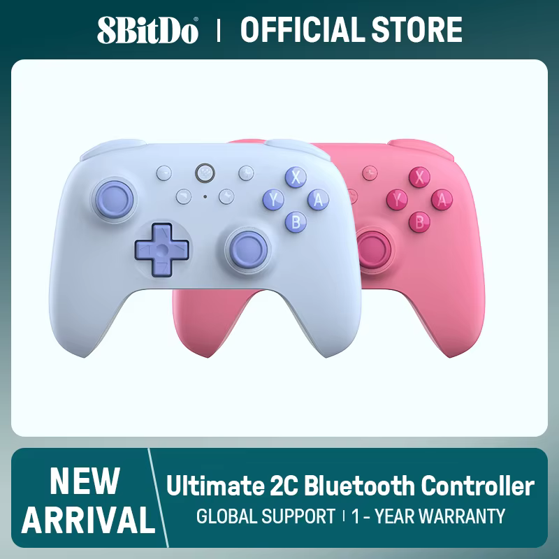 8BitDo - Joysticks à effet Hall sans fil Ultimate 2C