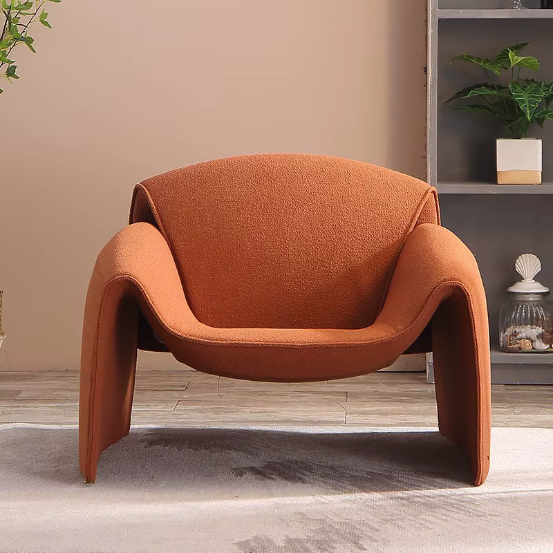 Chaise simple en forme de crabe