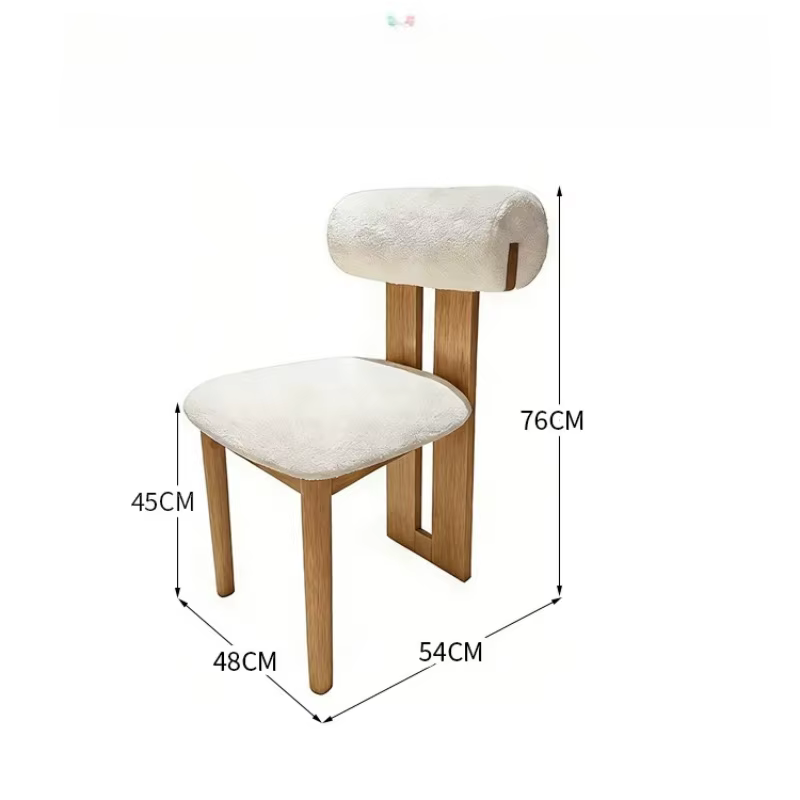 Chaises de design italien, style nordique Bauhaus moderne, pour événements, salle à manger, bureau, coiffeuse, meubles de salon