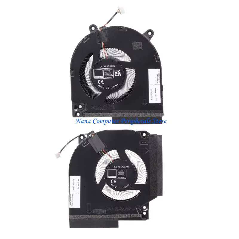 F68C CPU GPU ventilateur refroidissement dissipateur thermique ordinateur portable carte graphique