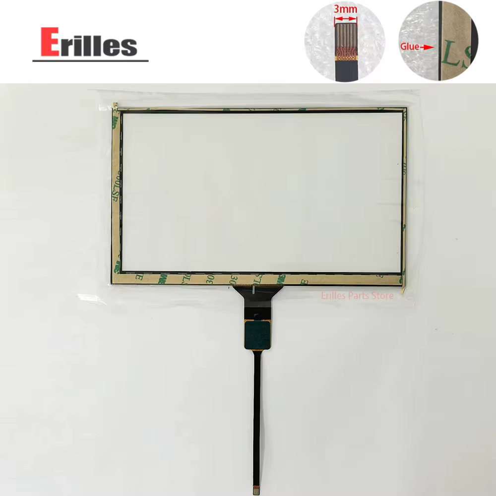 Nouveau 7 pouces 165mm * 100mm 164mm * 99mm 6pin GT911 écran tactile numériseur pour JR-007-01 JR-008-1 voiture DVD navigation