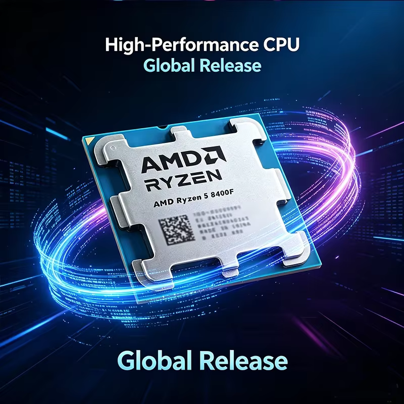 Processeur AMD Ryzen 5 8400F AM5 4 nm pour jeux