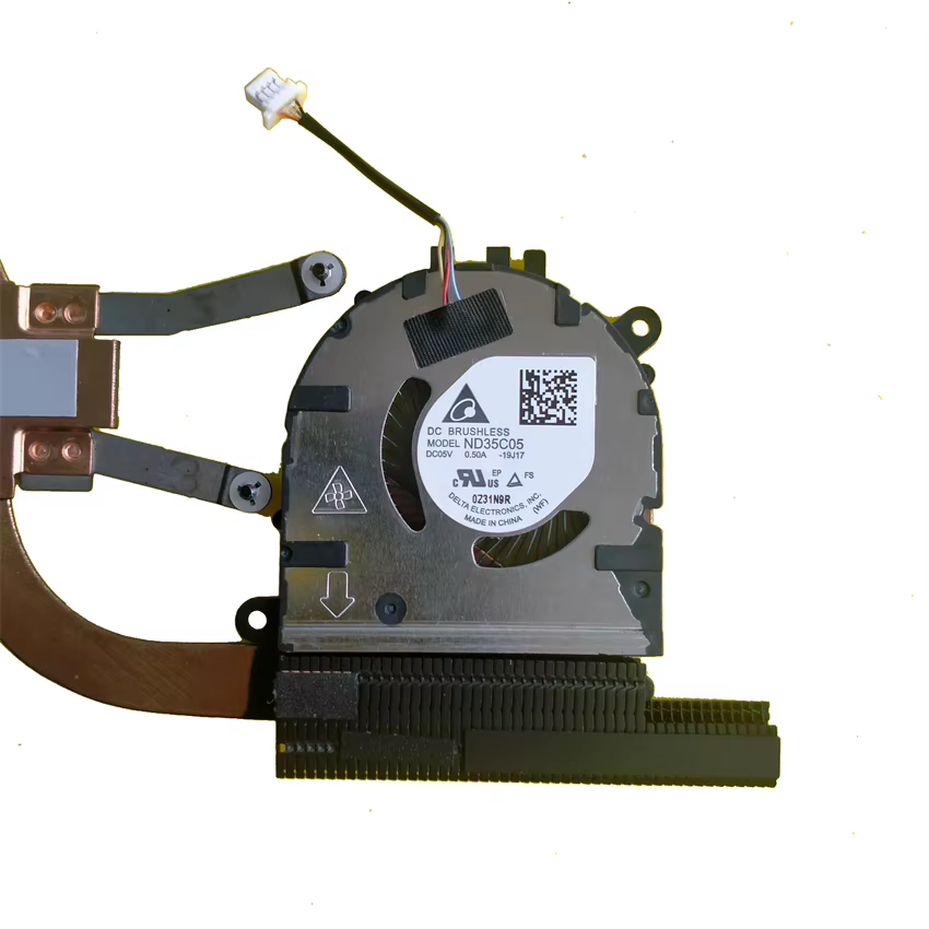NOUVEAU ORIGINAL Ordinateur Portable Remplacer CPU GPU Ventilateur De Refroidissement Avec Dissipateur Thermique M16006-001 Pour HP ElitePlex360 1040 1030 G7 G8