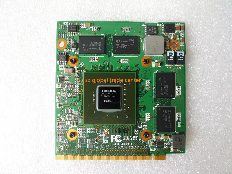 Carte graphique vidéo pour ordinateur portable GeForce 9600MGT 9600M GT GDDR3 512 Mo MXM G96-630-A1 pour Acer Aspire 6930 5530G 7730G 5930G 5720G