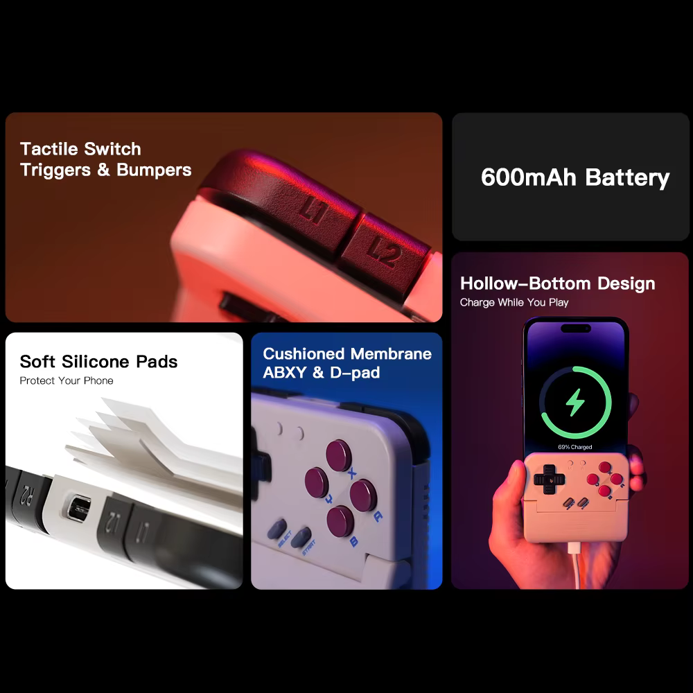 Gamesir Pocket Taco Manette smartphone téléphone de jeu mobile pour Android/iPhone