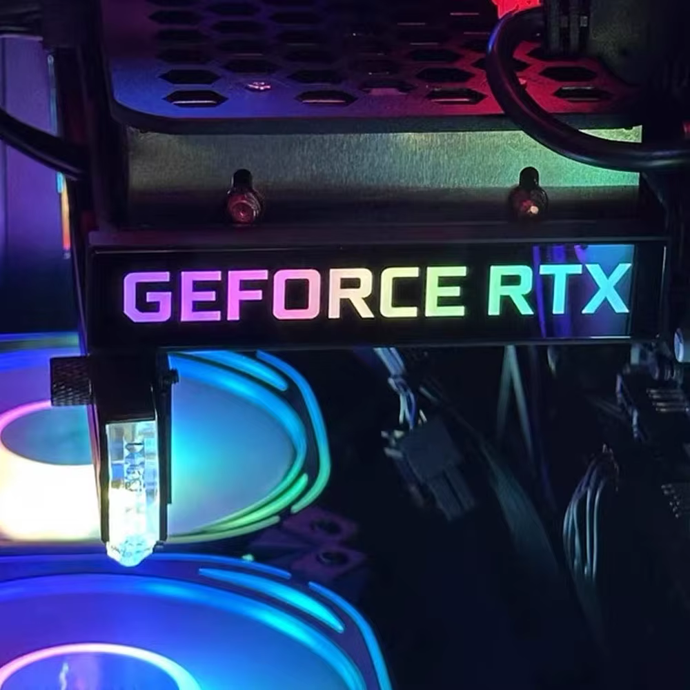 Panneau latéral ARGB pour GPU RTX 5080 5090 Mini VGA Lightboard 5050/5060/5070Ti RX9070/9060XT GTX ROG
