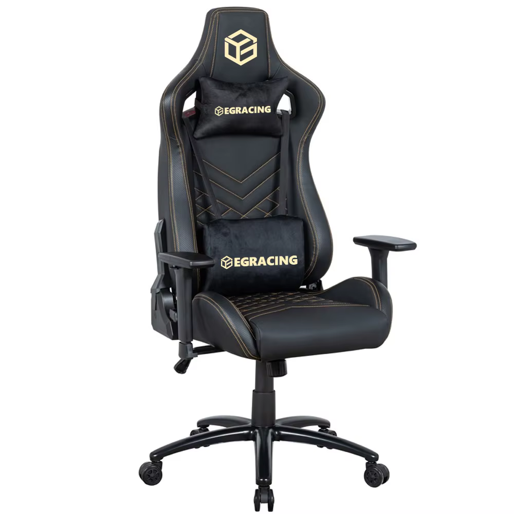 Chaise de jeu PC ergonomique à dossier haut