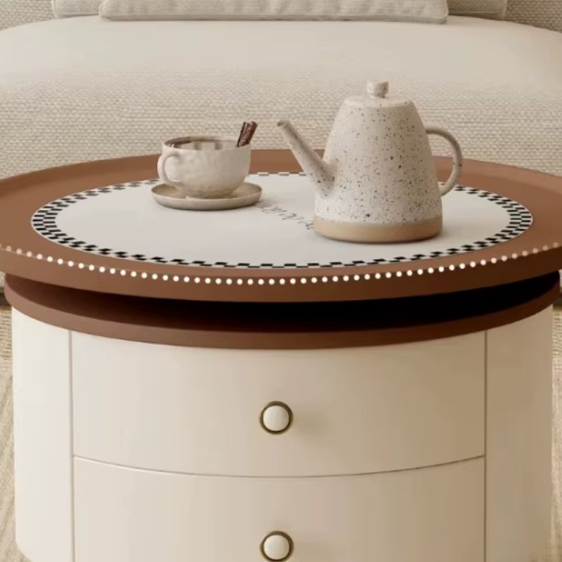 Table basse Japandi Funky, petite table de salon vintage classique, table de canapé moderne, mesa elevable de centro, meubles de salon
