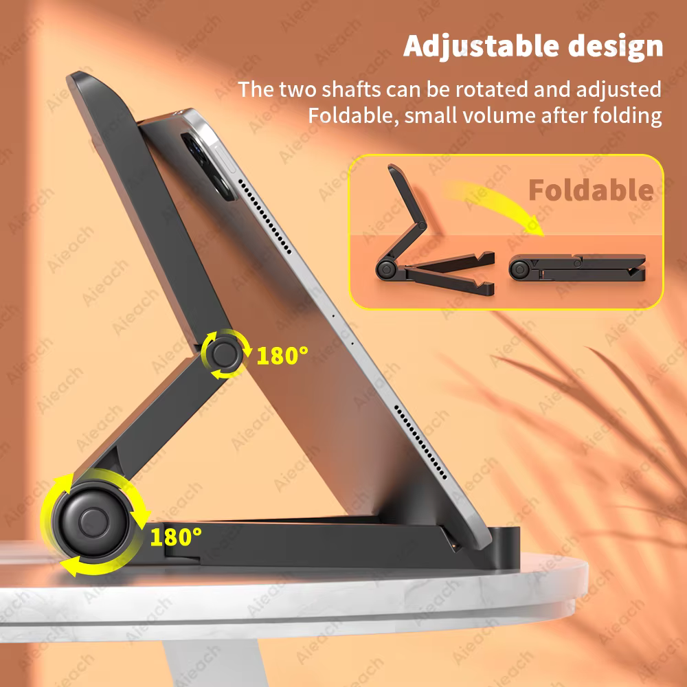 Support de moniteur portable et support de tablette réglable