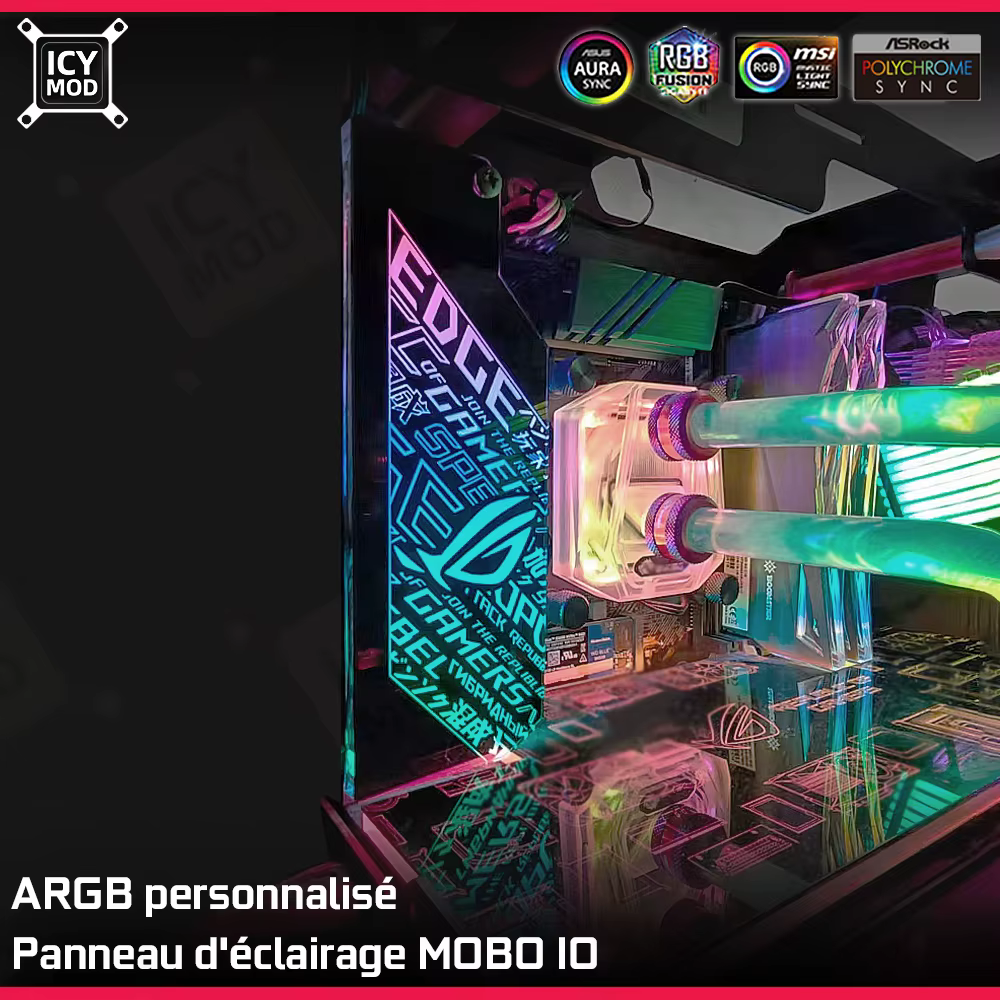 Panneau IO pour boîtier PC
