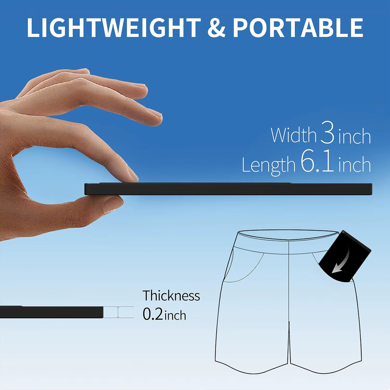 Tablette d'écriture LCD plein écran de 6,5 pouces, bloc-notes numérique portable, conception de poche légère, idéale pour le dessin de croquis créatif