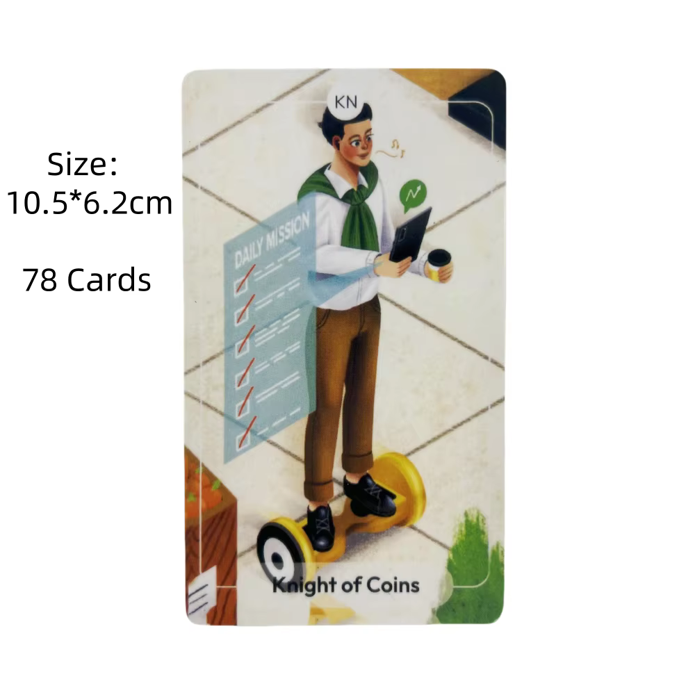 Jeu de cartes de tarot pour oracle anglais Visions, 78 cartes, A78 Deck, Evessor Ination Edition Borad, nouveau