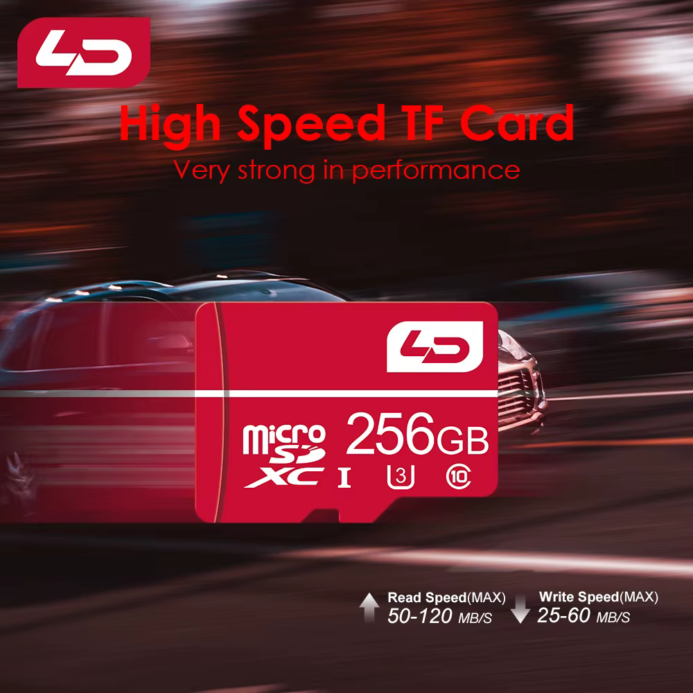 Carte mémoire MicroSD LD 4 Go 8 Go 16 Go 32 Go 256 Go UHS-I