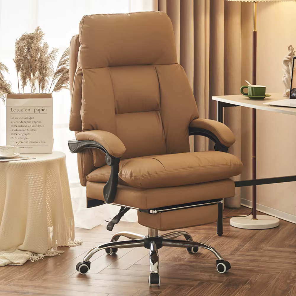 Chaise de Bureau Ergonomique Nordique de Luxe