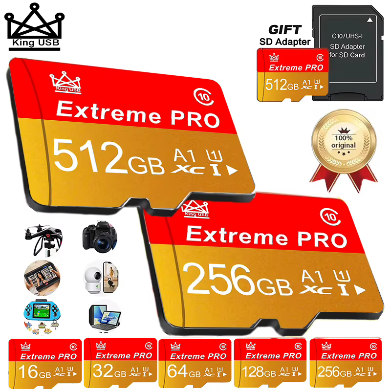 4GB 8GB 16GB 32GB 64GB 128GB est utilisé pour surveiller le tachygraphe du drone
