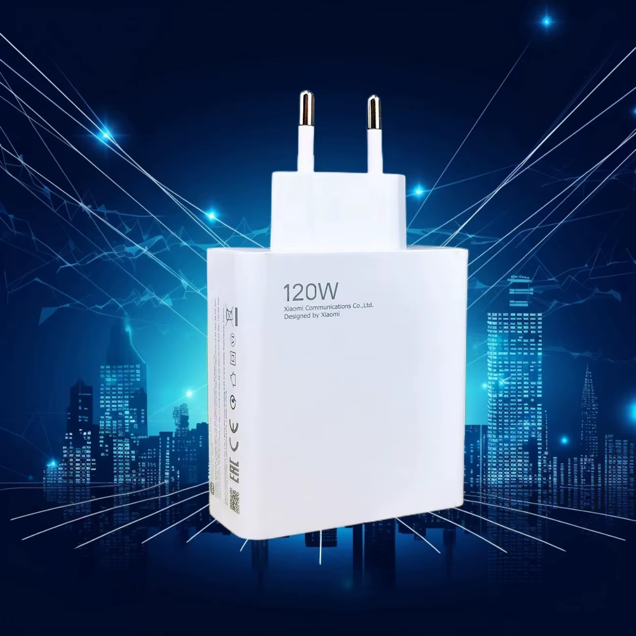 Chargeur original 120W Turbo Fast Charge EU/US