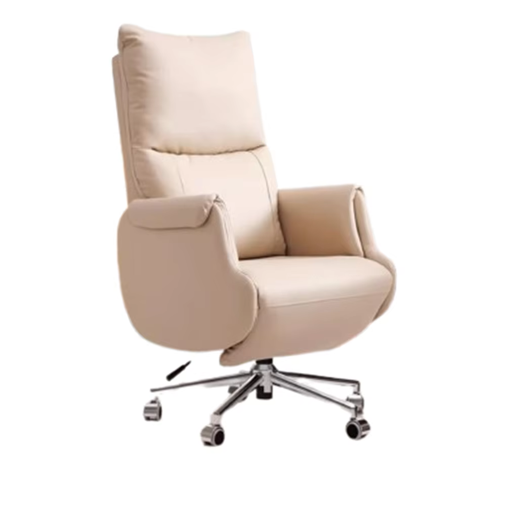 Chaise de bureau ergonomique blanche