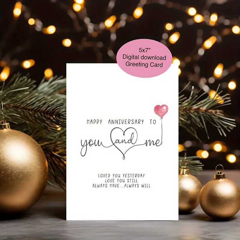 1 carte de vœux spéciale pour anniversaire, parfaite pour la Saint-Valentin et les anniversaires de mariage, une carte de vœux unique pour la Saint-Valentin
