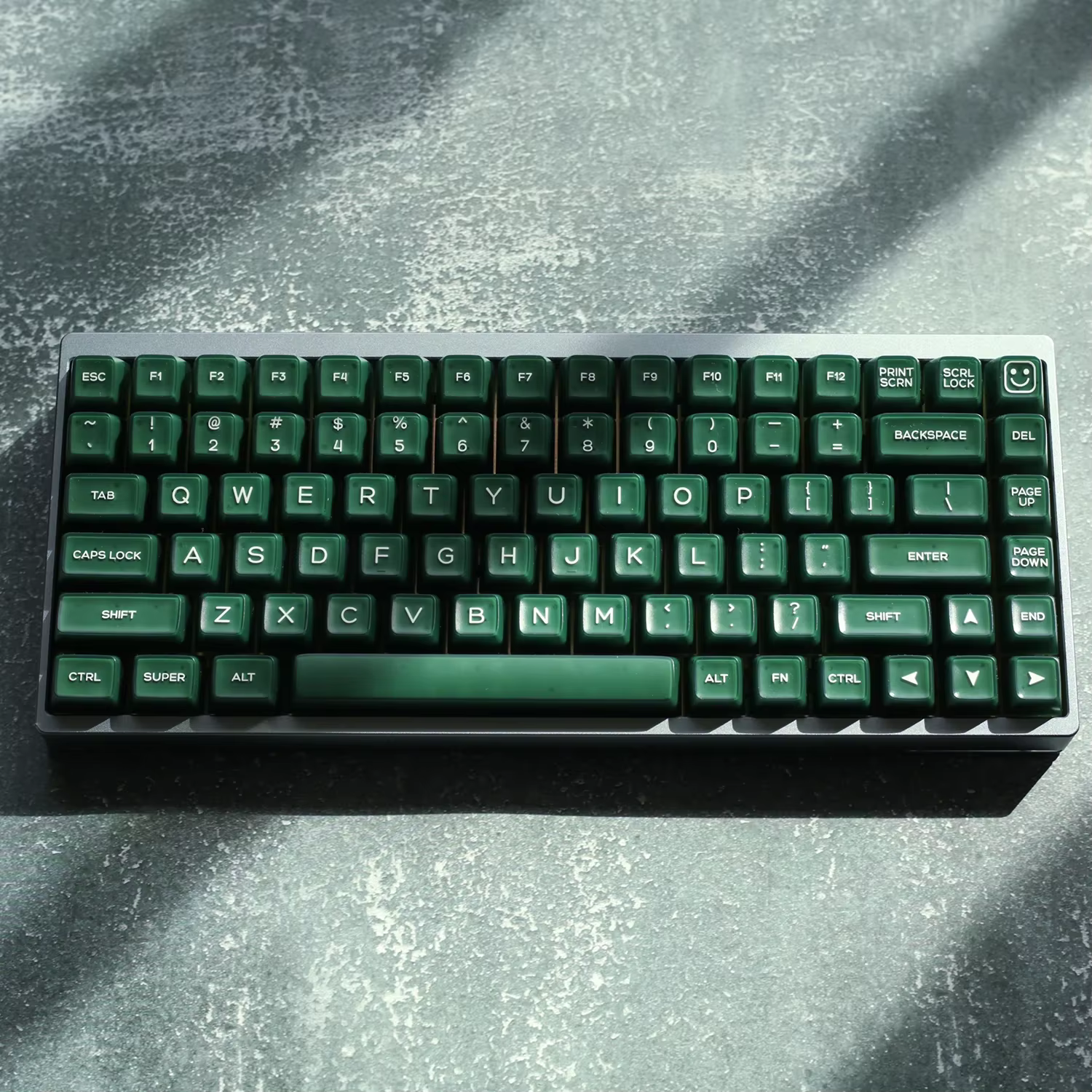 KBDiy SA profil vert translucide Keycaps pour clavier de jeu mécanique 135 touches capuchon Double injection MX commutateurs GMK67 GMK75/68