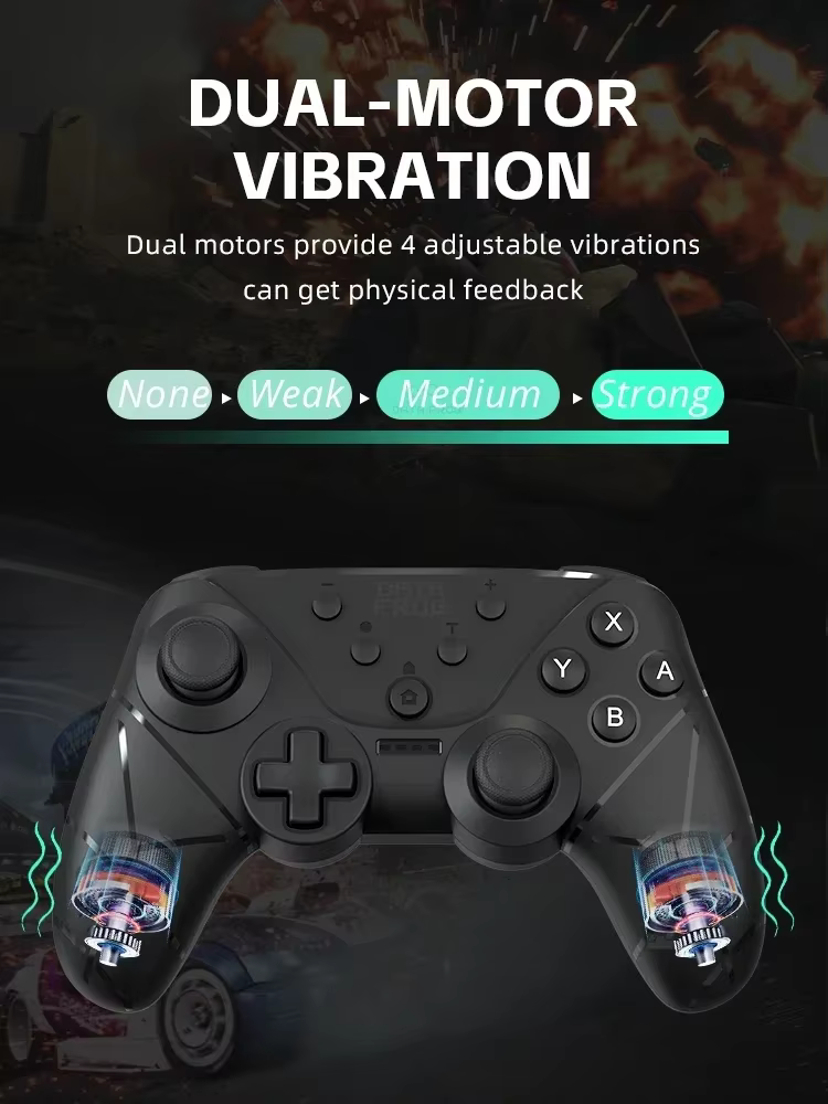 DATA FROG Manette de jeu légère avec fonction NFC Turbo Burst