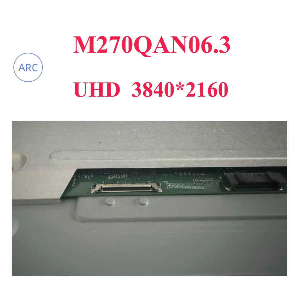 Écran LCD original et neuf de 27 pouces M270QAN06.3 3840 × 2160 UHD 16:9