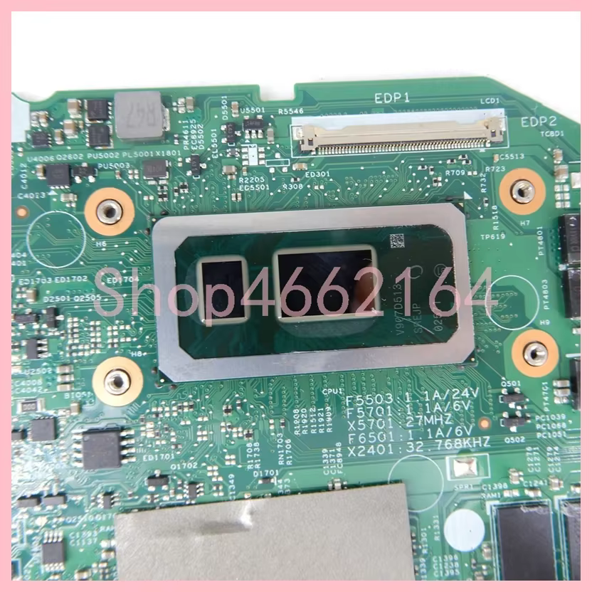 17945-1 avec i5-8265U i7-8565U CPU 8GB/16GB RAM carte mère d'ordinateur portable pour Dell Inspiron13 7380