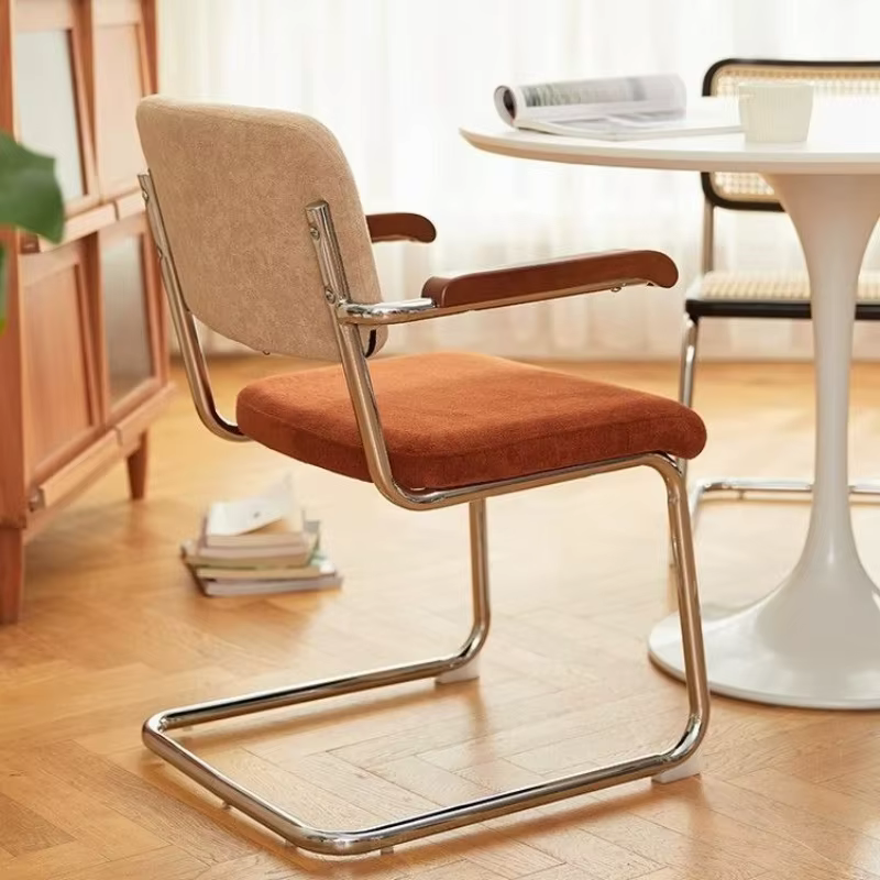 Chaise de bureau moderne ergonomique chaises de détente intérieur fauteuil de luxe nordique esthétique
