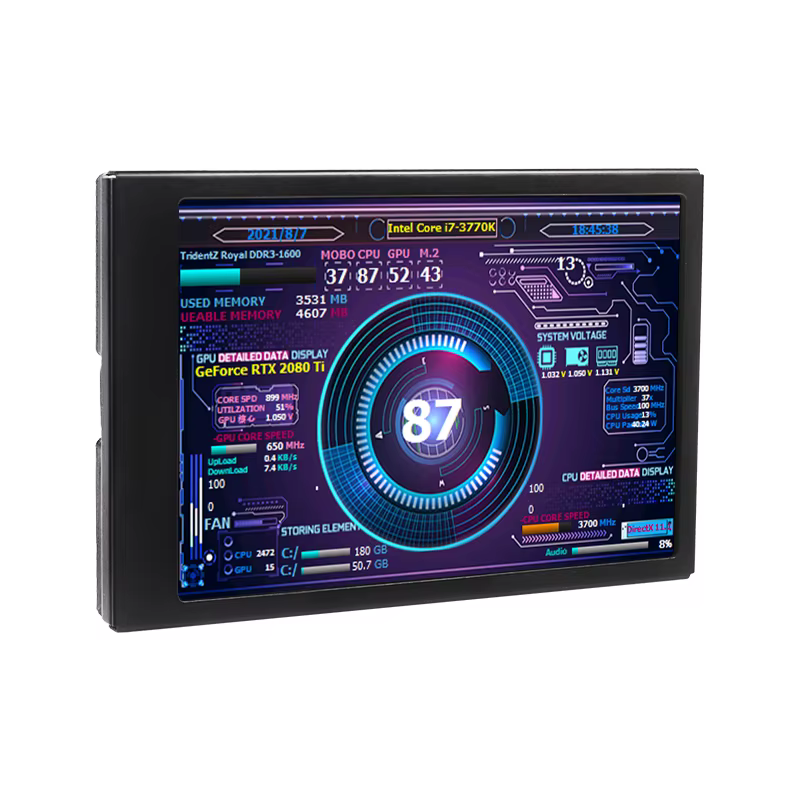 3.5 pouces USB type-c IPS écran secondaire AIDA64 LCD CPU GPU RAM