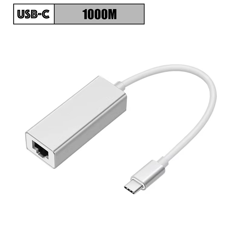Adaptateur Ethernet externe USB C 100/1000Mbps