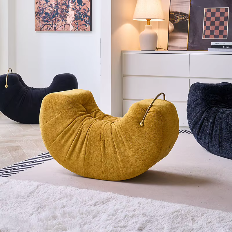 Fauteuil individuel design relaxant, chaise de loisirs en bois massif, Poltronas Decorativas, meubles de chambre à coucher pour adultes