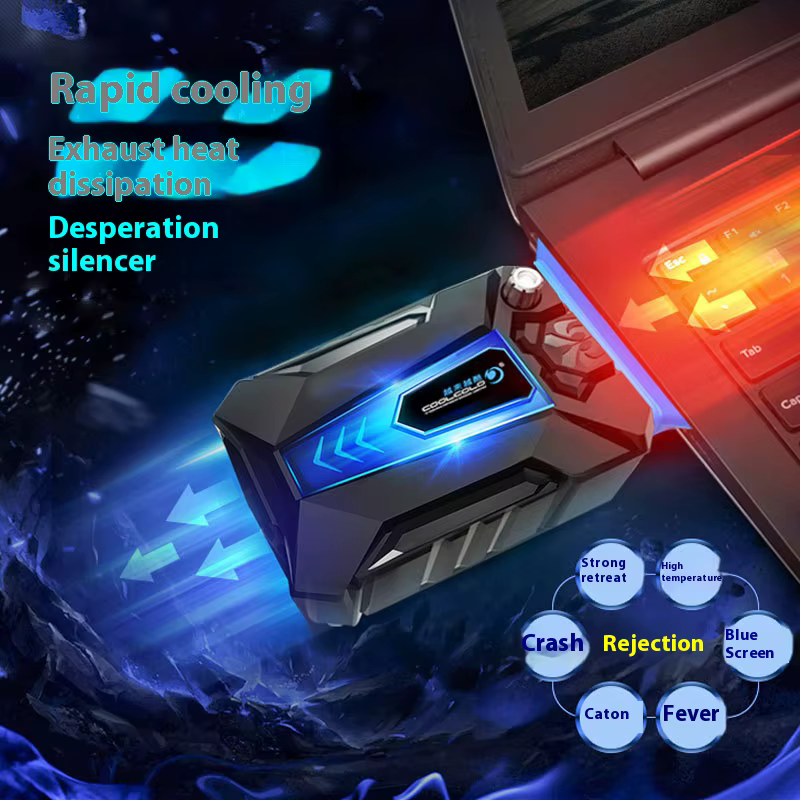 Refroidisseur d'air USB pour ordinateur Portable sous vide