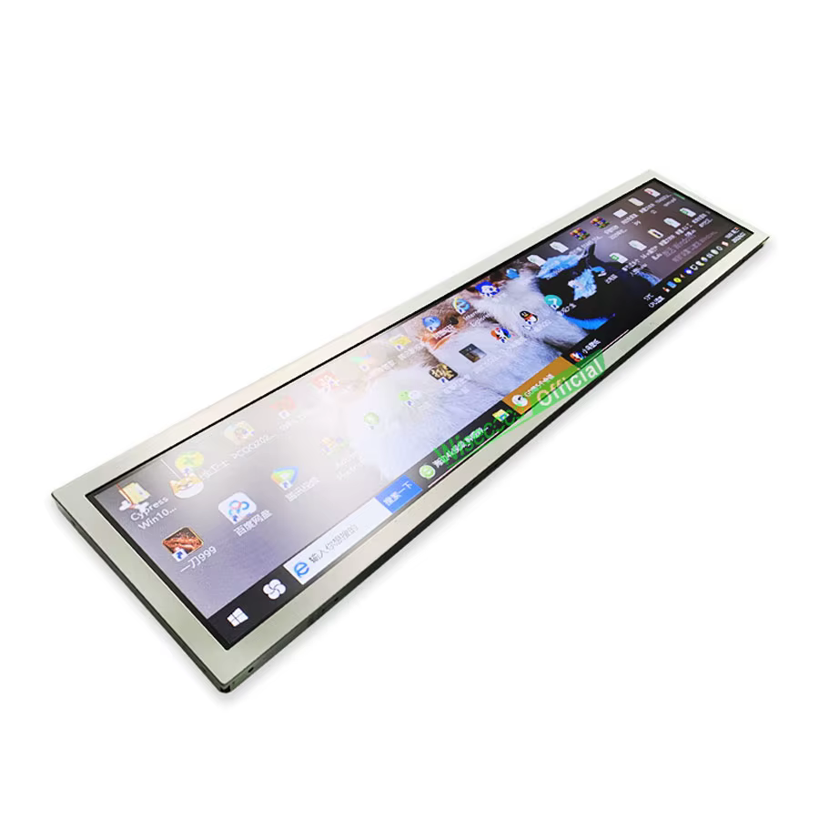Fissuraminants-Moniteur LCD Ultra Large Étiré de 28 Pouces