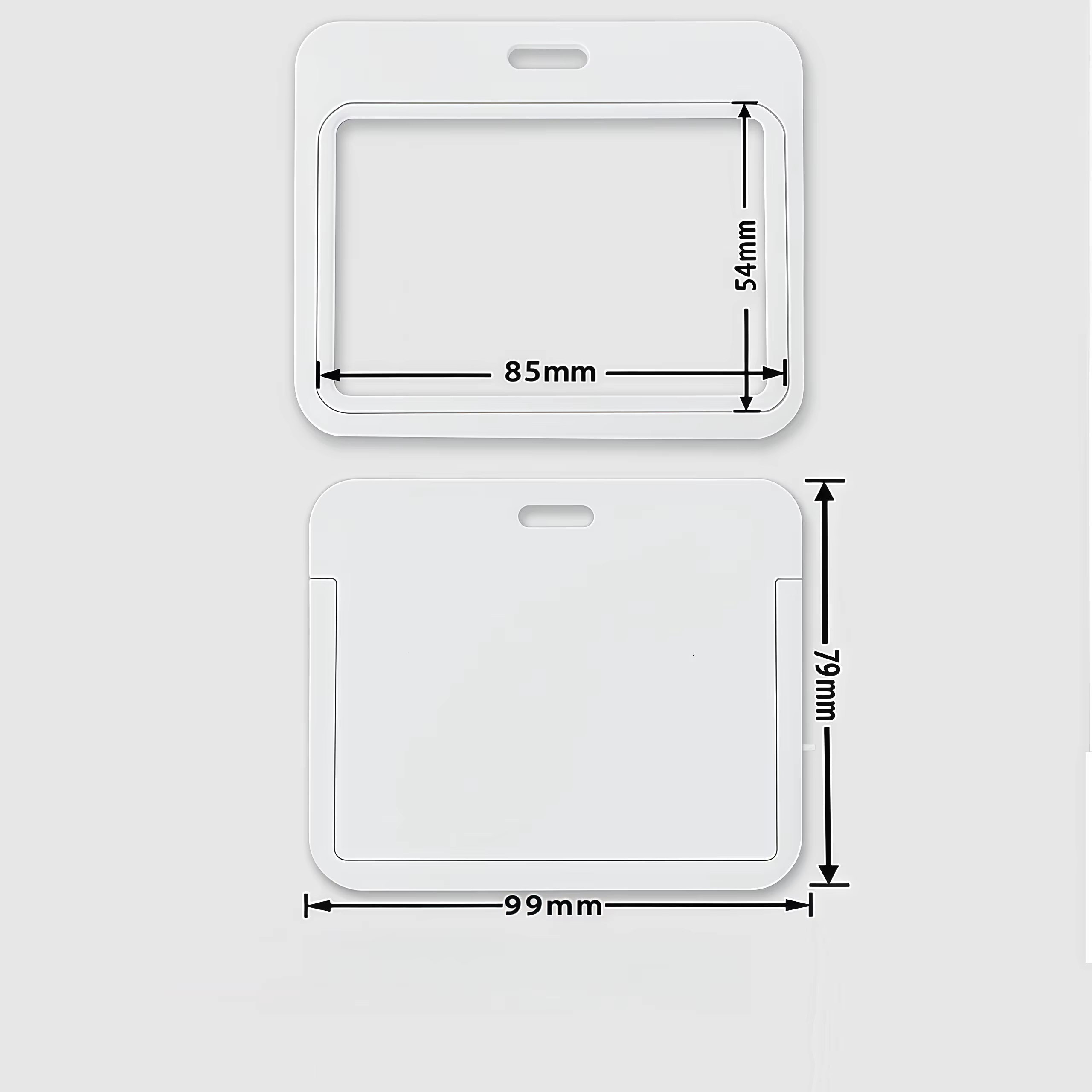 Porte-cartes d'identité d'impression haute définition, porte-badge personnalisé et à lanière en PVC, tailleur personnel, votre propre cadeau d'entreprise de photos personnalisé