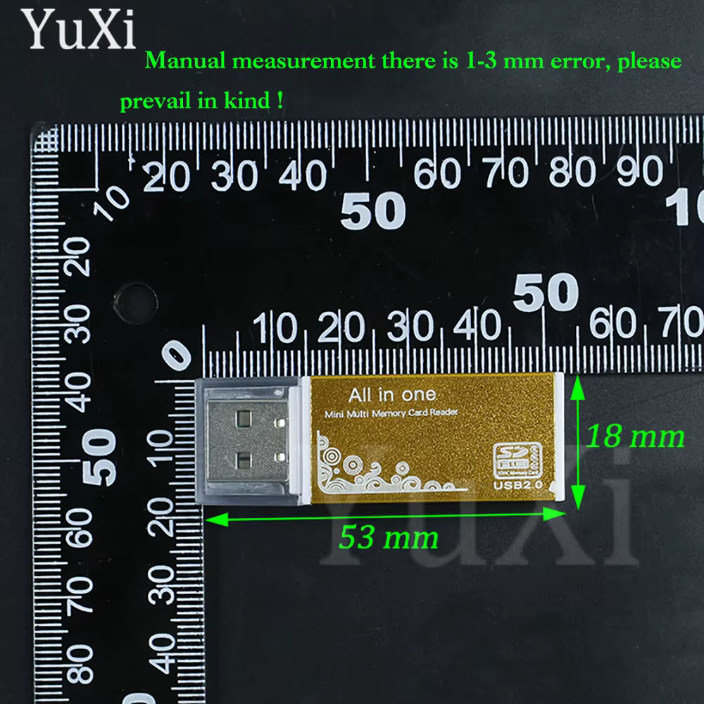 Lecteur de cartes mémoire USB 2.0, tout en 1 pour SD, TF, MS, M2, SDHC, adaptateur, prise pour ordinateur portable, ordinateur de bureau, PC, 1 pièce