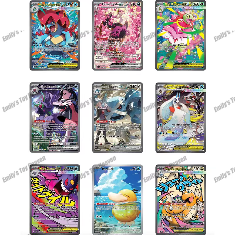 En stock, 100% original, nouveau pack de boosters Pokémon Ascended Heroes, version anglaise, MEGA EVOLUTION M2.5, jeu de cartes à collectionner PTCG