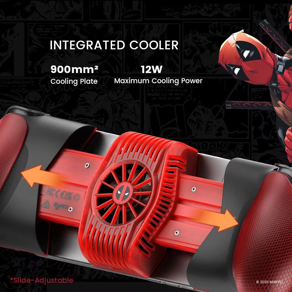 X3 Pro Deadpool Edition contrôleur de jeu Mobile 100% Original avec puissance de refroidissement 12W pour IPhone 16 15