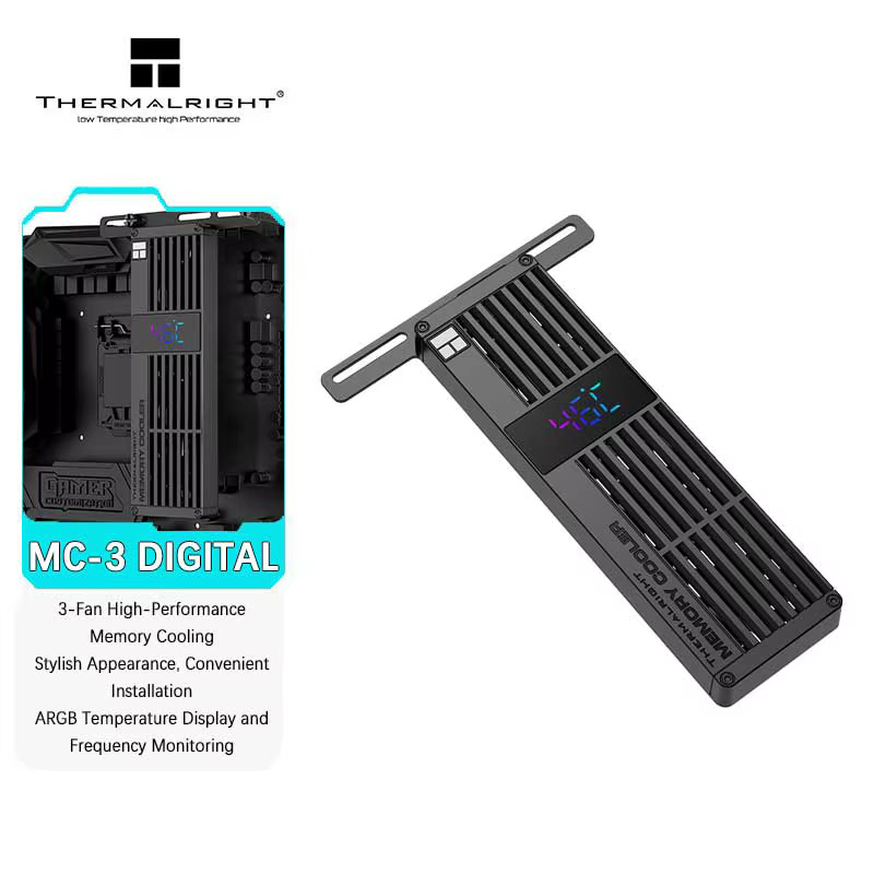 Dissipateur thermique silencieux Thermalright MC-3 avec affichage numérique